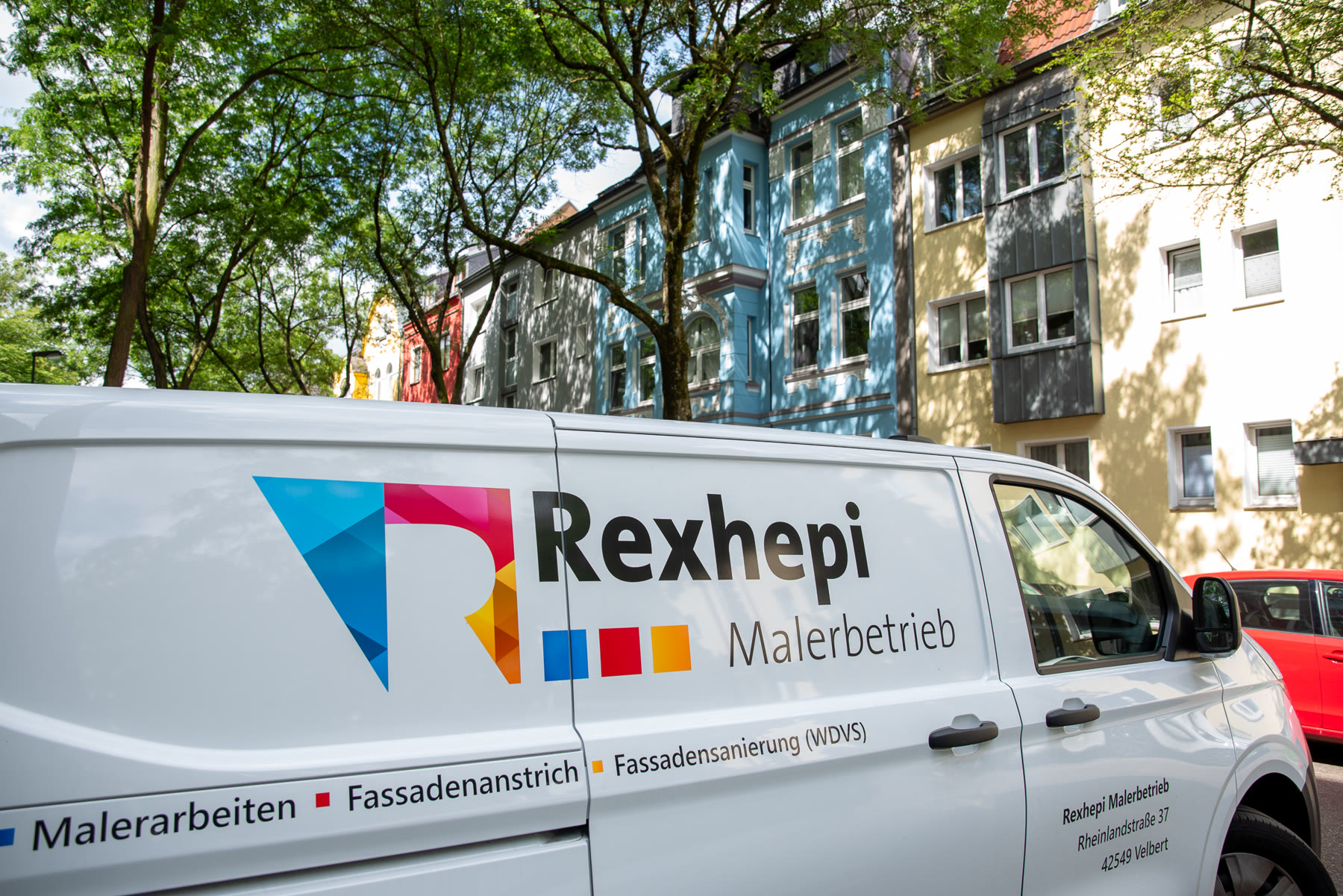Fassadenarbeiten von Malerbetrieb Rexhepi in Velbert